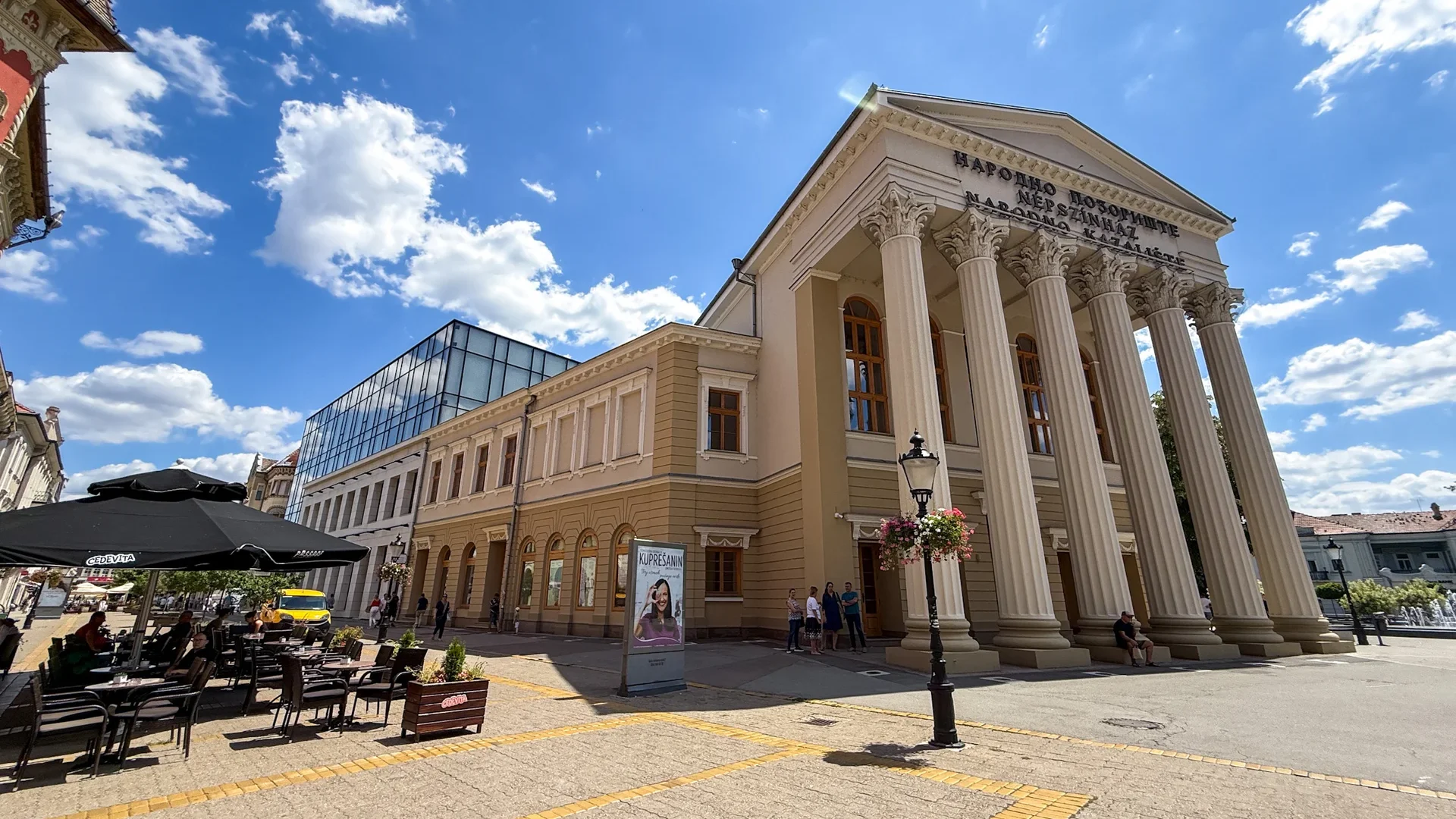 Narodno pozorište, početak Korzoa — Strana B