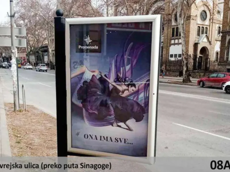 Jevrejska ulica – preko puta Sinagoge