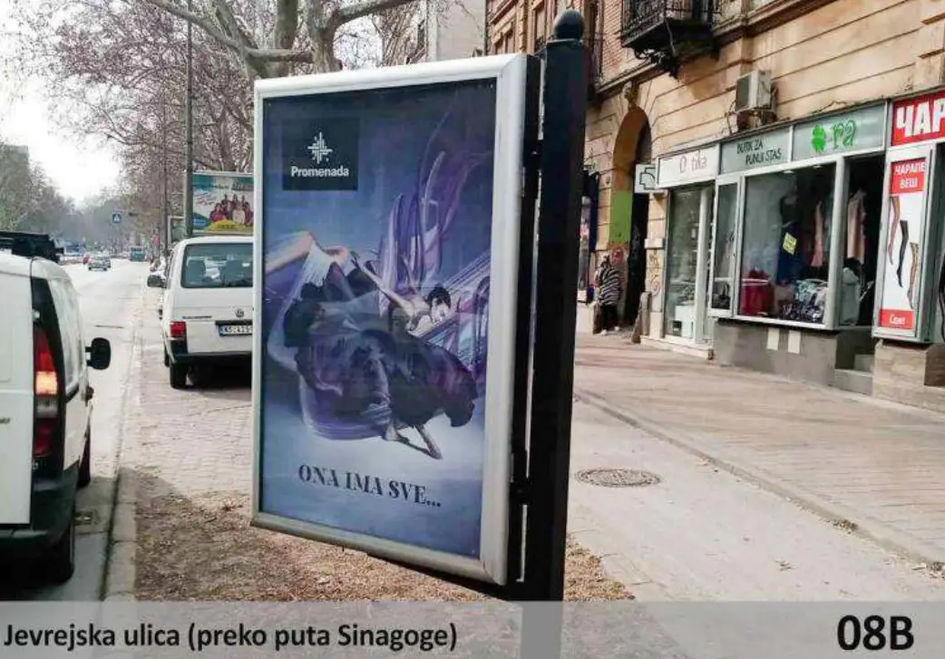 Jevrejska ulica – preko puta Sinagoge — Strana B