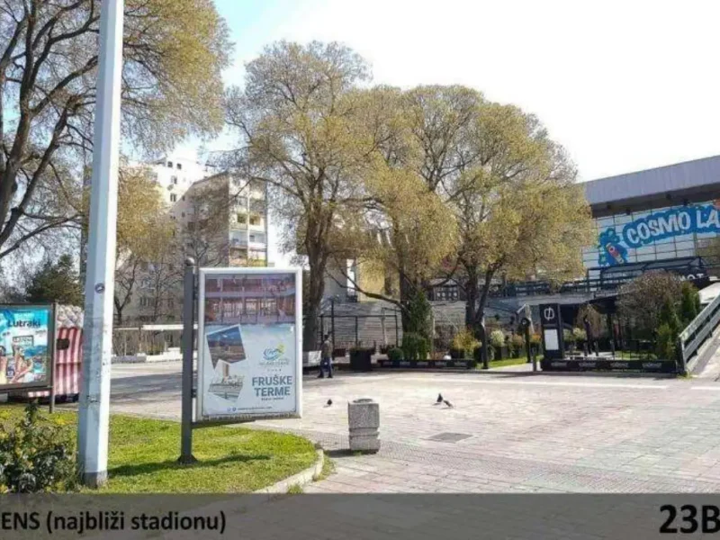 SPENS, najbliži stadionu — Strana B