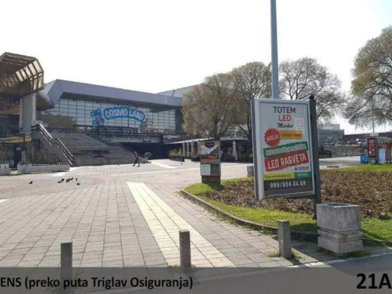 SPENS, preko puta Triglav Osiguranja