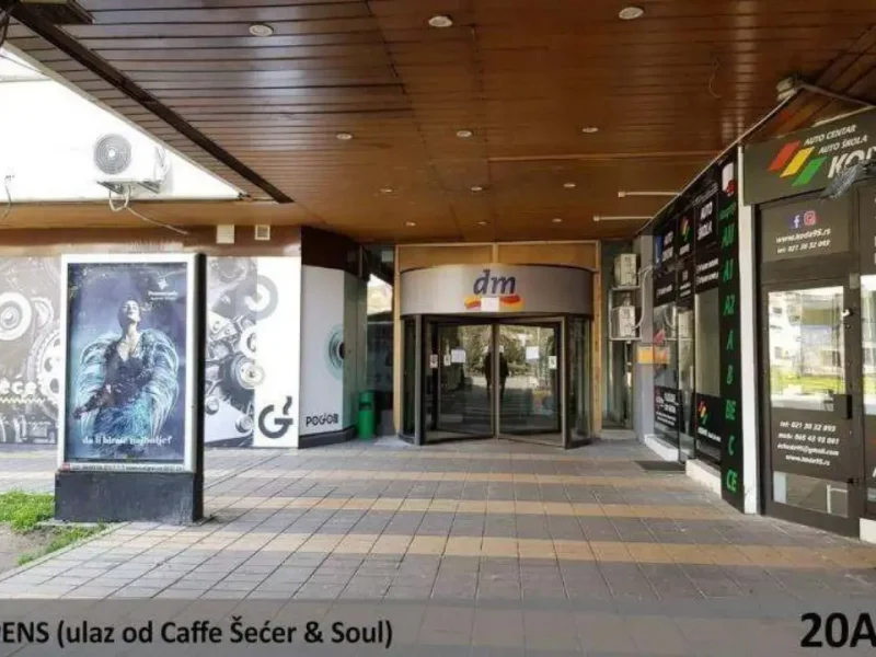 SPENS, ulaz od Caffe Šećer & Soul