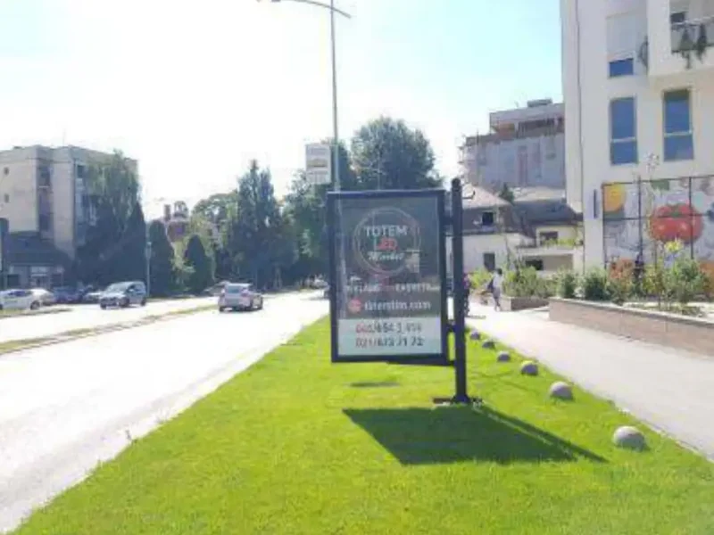 Ugao Futoški put – Cara Dušana (kod Shop and go)